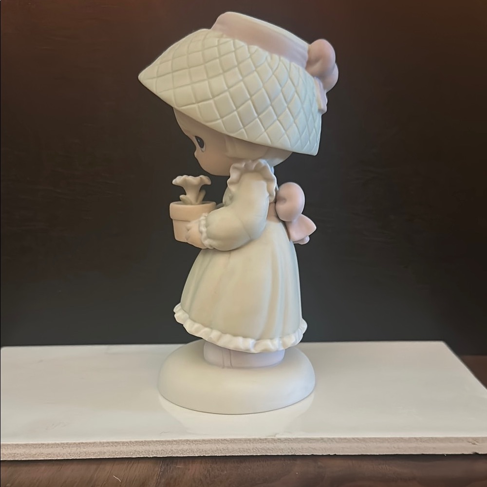 Charming green and pink Figurine - Picture 4 of 6
